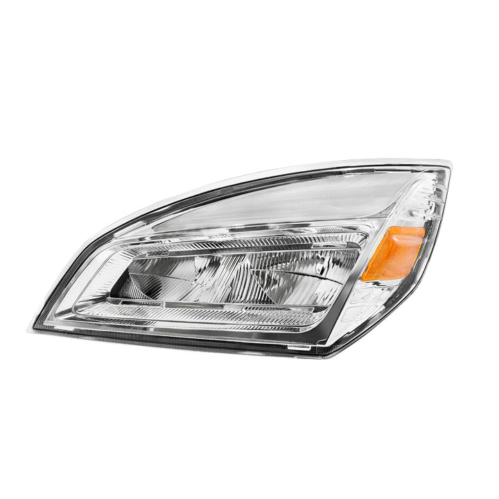 High Power Chrome LED Headlight For 2018-2024 Freightliner Cascadia - Driver