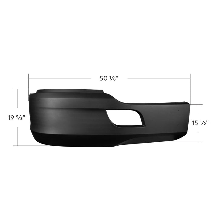 Bumper Cover Without Fog Light Opening For 2013-2021 Kenworth T680 - Passenger