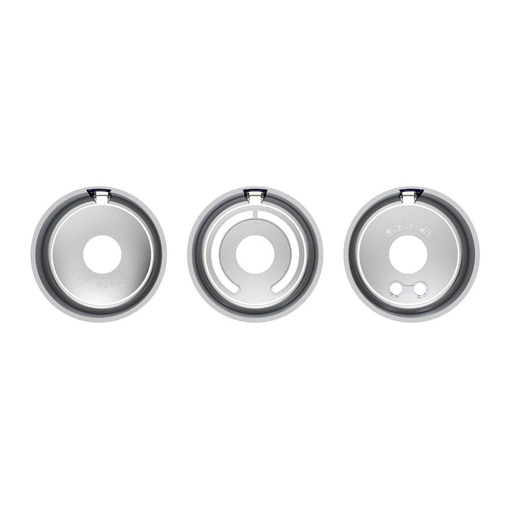 Chrome Plastic A/C Control 6 - Piece Dial Covers For 2018-2025 Freightliner Cascadia
