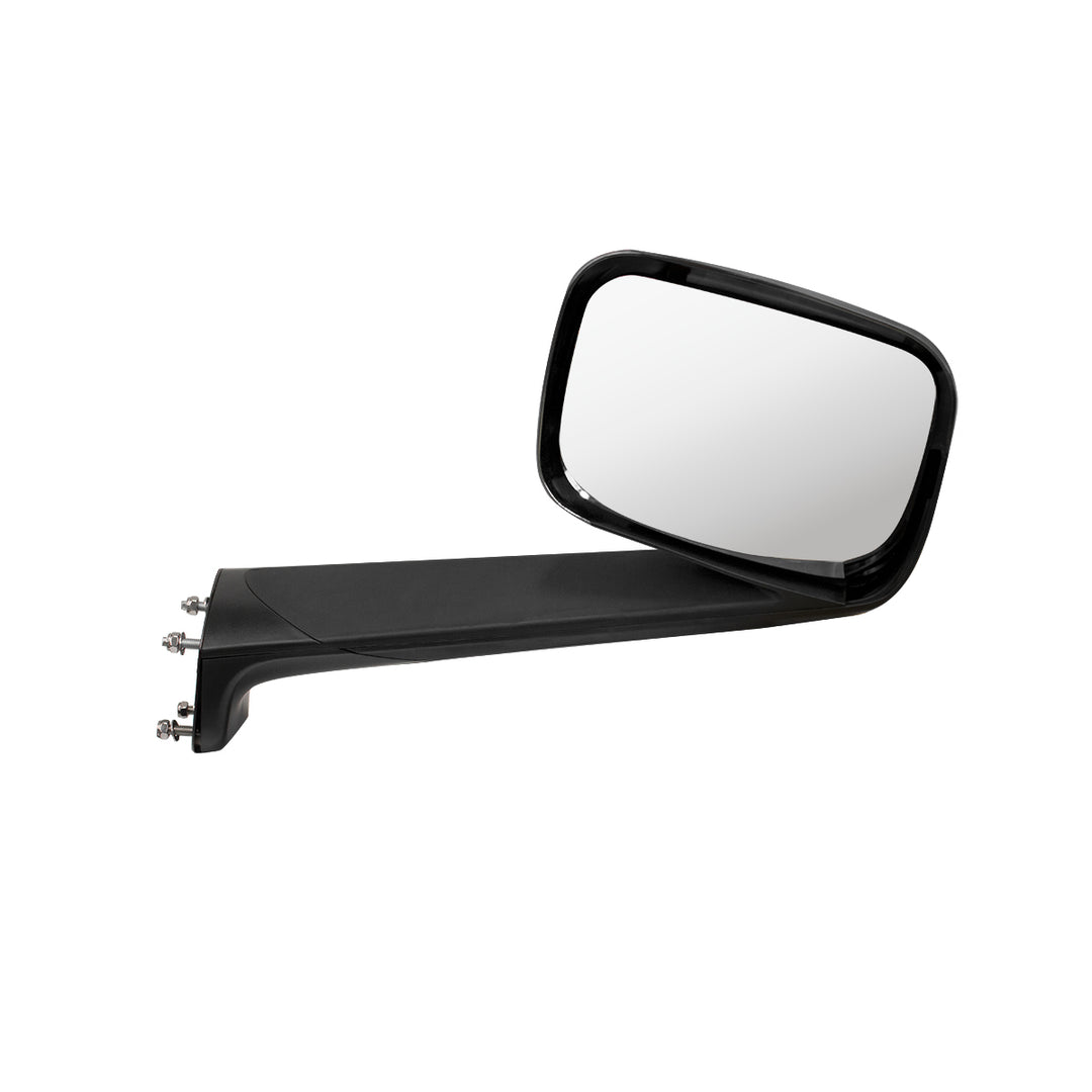 Chrome Hood Mirror Assembly W/ Sequential LED Lights For 2018-2025 Freightliner Cascadia - Passenger/Heated