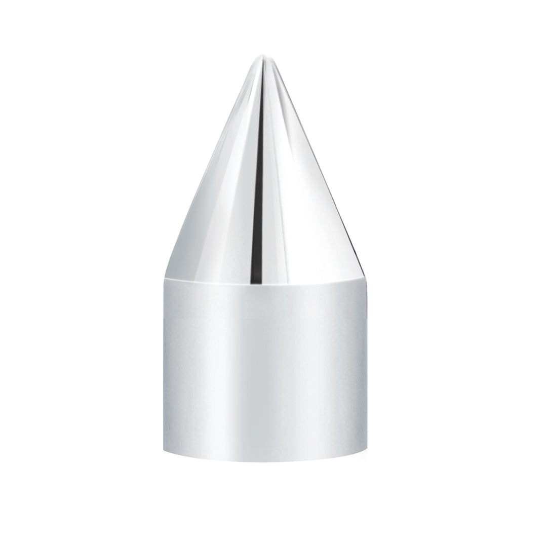 3/4" x 2-5/16" Chrome Plastic Spike Nut Cover - Push-On (Bulk)