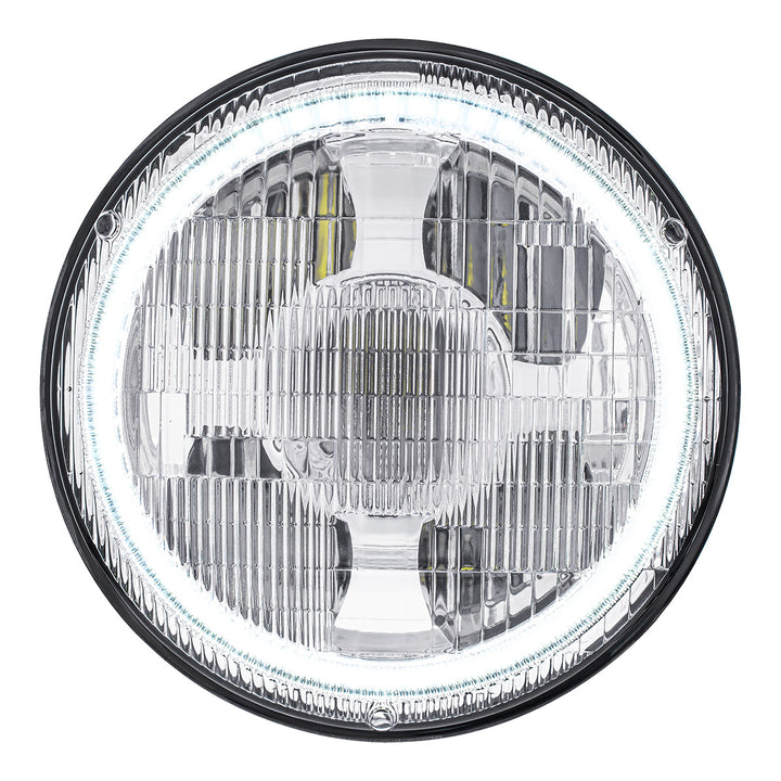 ULTRALIT - High Power LED 7" Projection Light With Dual Color LED Halo &amp; Classic Style Lens