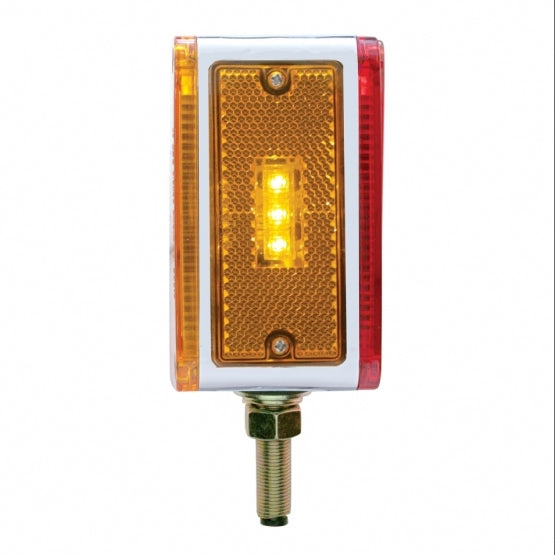 39 LED Reflector Double Face Turn Signal Light (Driver) - Amber &amp; Red LED/Amber &amp; Red Lens