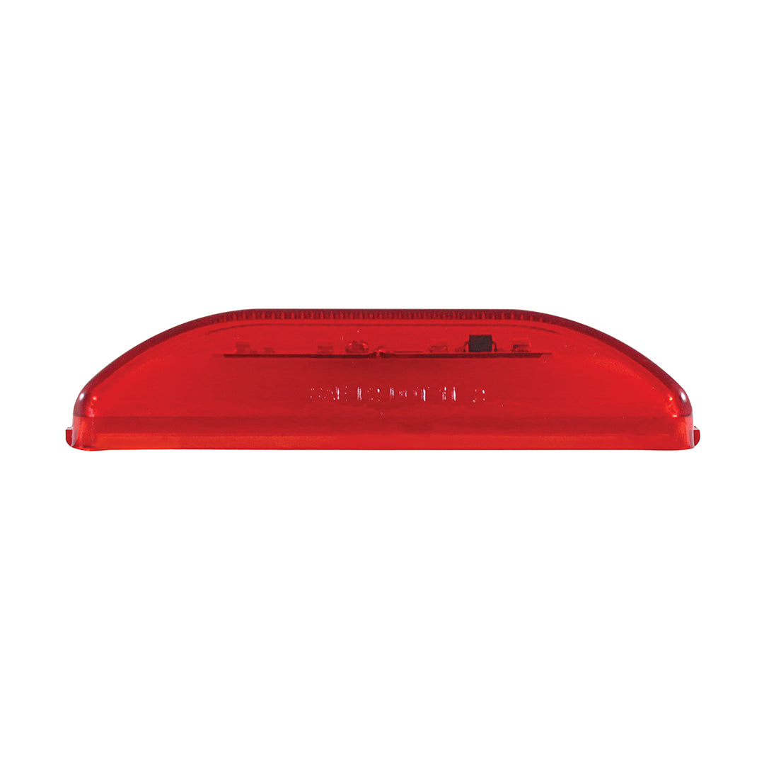 10 LED Rectangular GloLight (Clearance/Marker) - Red LED/Red Lens (Bulk)