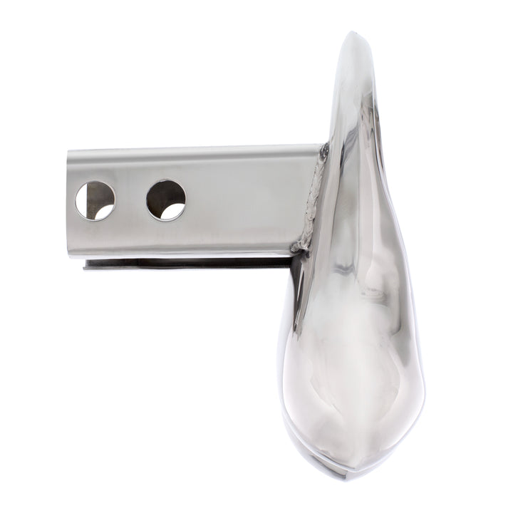 Stainless Steel Low - Hanging Balls Hitch Cover