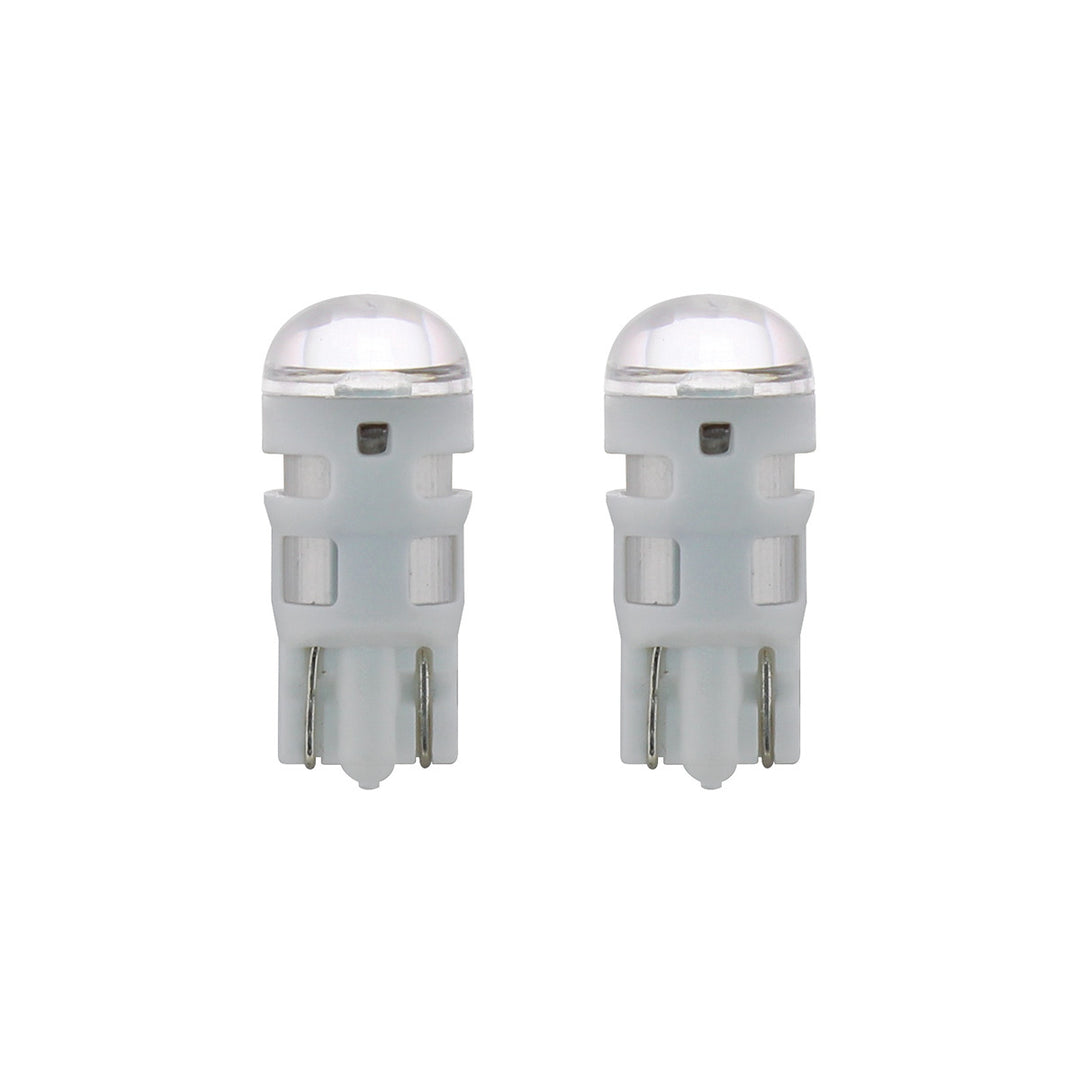 High Power Single LED 194/T10 Bulb - Red (2-Pack)