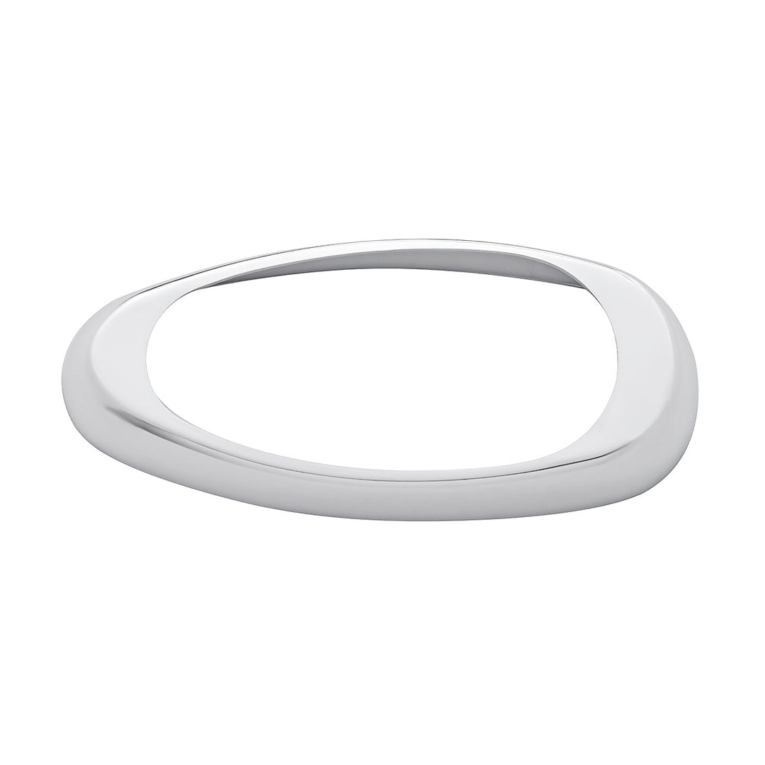 Chrome Plastic Sleeper Fairing Light Bezel For Freightliner Century/Columbia/Coronado