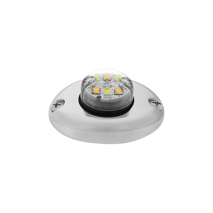 6 LED 1" Warning Light - Split Color