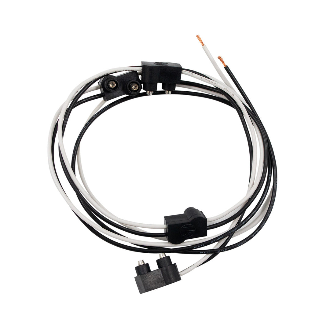 2 Prong Plug Wiring Harness With 4 Plugs &amp; 7" Lead