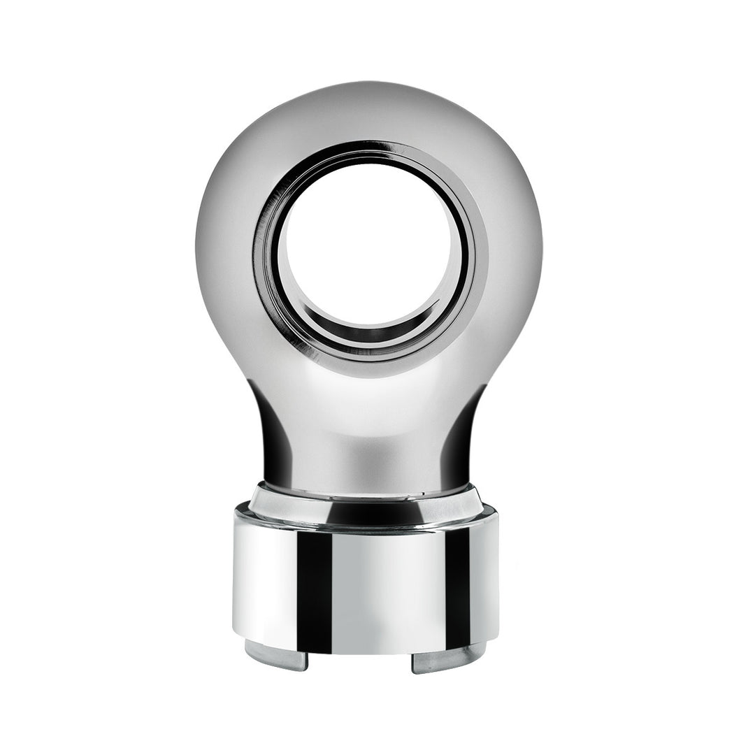 Thread-On Charlotte Style Gearshift Knob With 9/10 Speed Adapter - Chrome