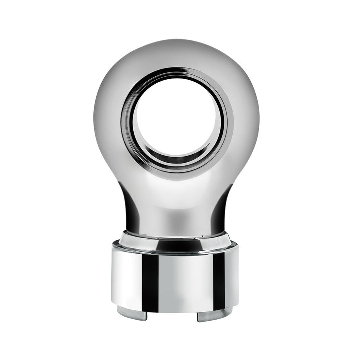 Thread-On Charlotte Style Gearshift Knob With 9/10 Speed Adapter - Chrome