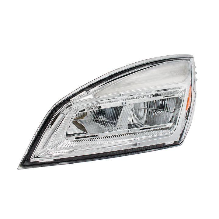 High Power Chrome LED Headlight For 2018-2024 Freightliner Cascadia - Driver
