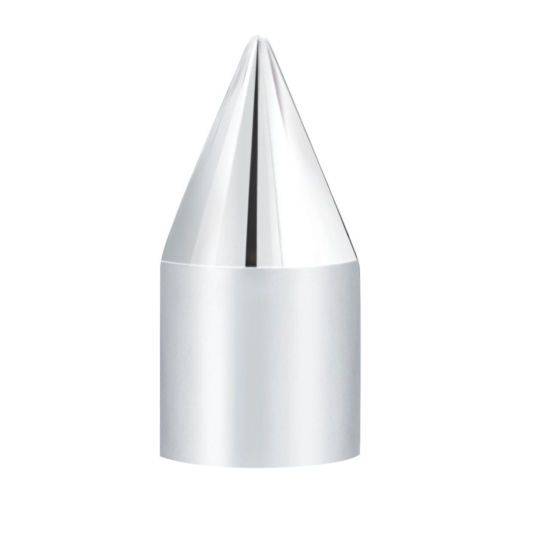 33mm X 3-1/8" Chrome Plastic Spike Nut Cover - Push-On (Bulk)