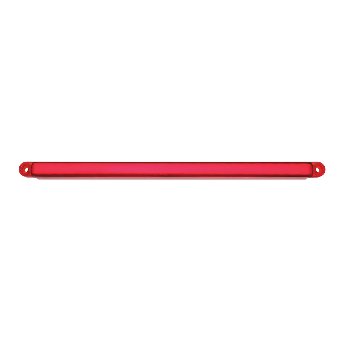 24 LED Dual Function 12" GloLight Bar (Stop, Turn &amp; Tail) - Red LED/Red Lens (Bulk)
