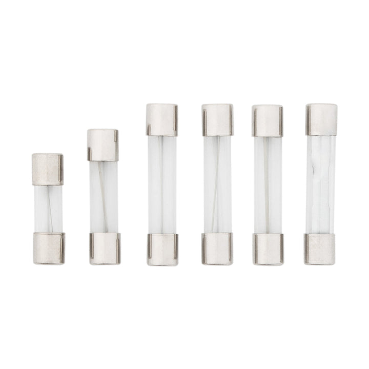 American Vehicle Fuse Kit 5,9,14,15,20,30 Amp AGC/SFE Glass Fuses (6-Pack)