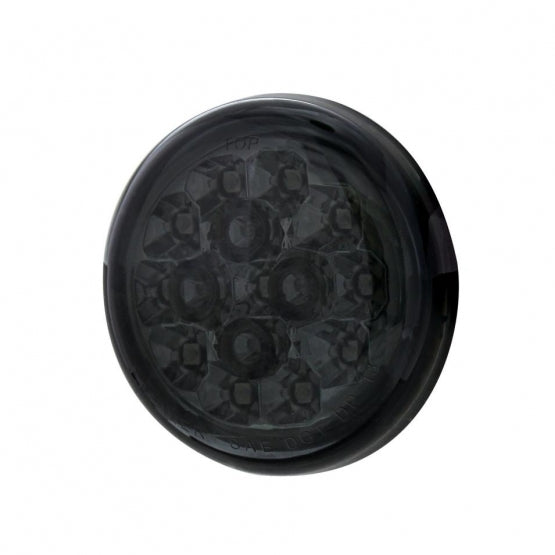 15 LED 2-3/8" Turn Signal Light For Harley Motorcycle - Amber LED/Smoke Lens