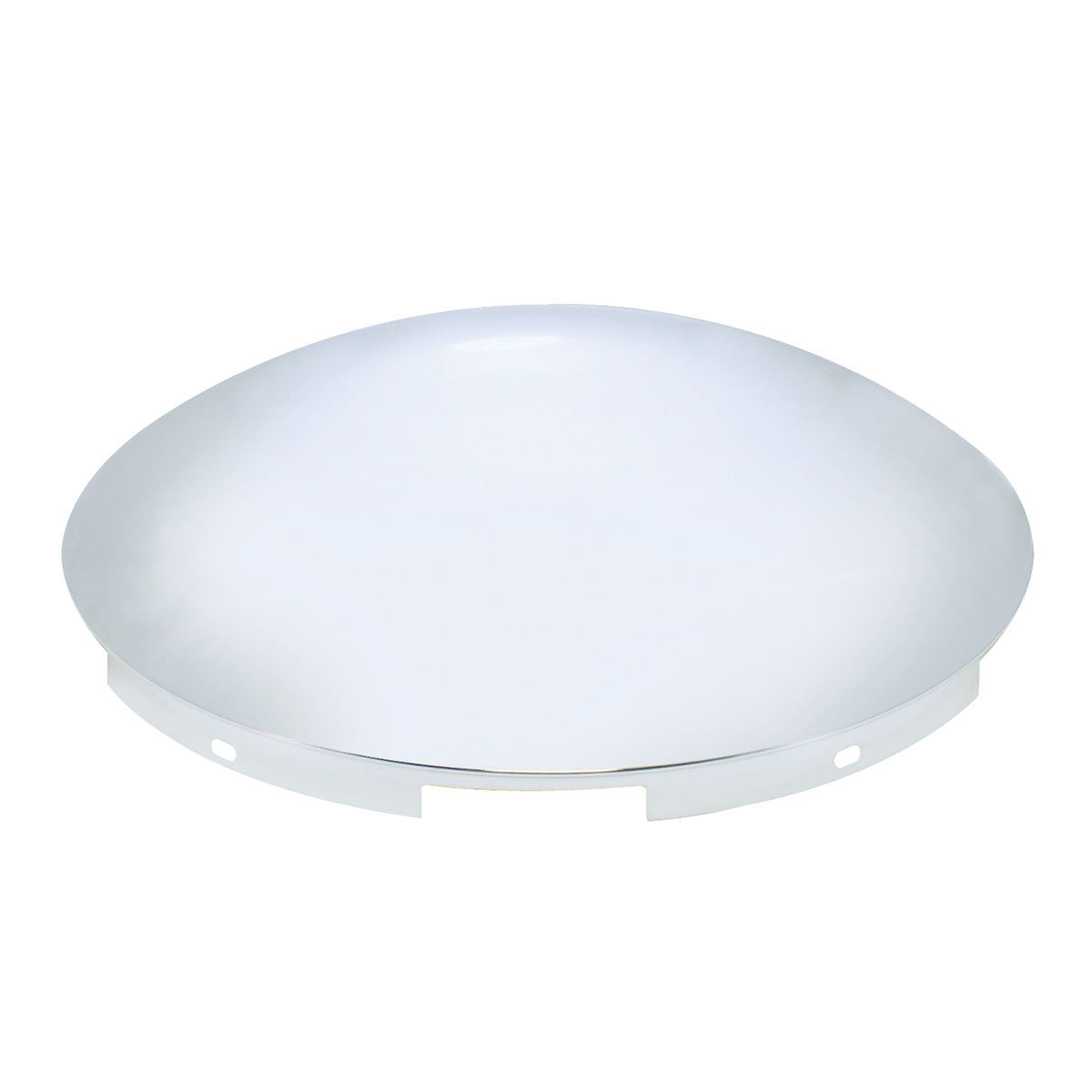 5 Even Notched Chrome Dome Front Hubcap - 7/16