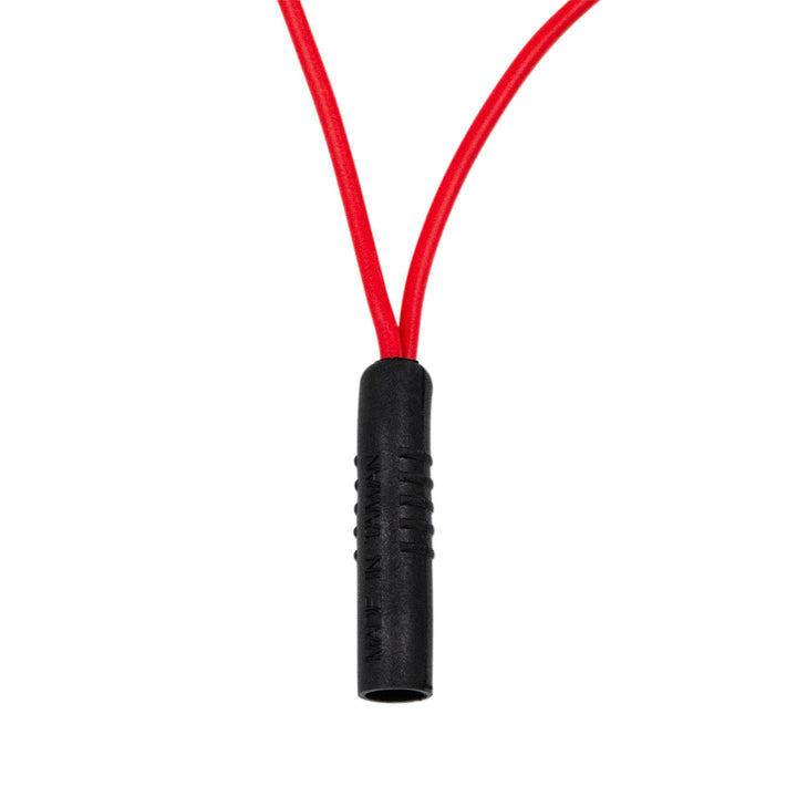 0.180" Female Plug Red Wire Harness With 50 Plugs - 12" Lead (Bulk)