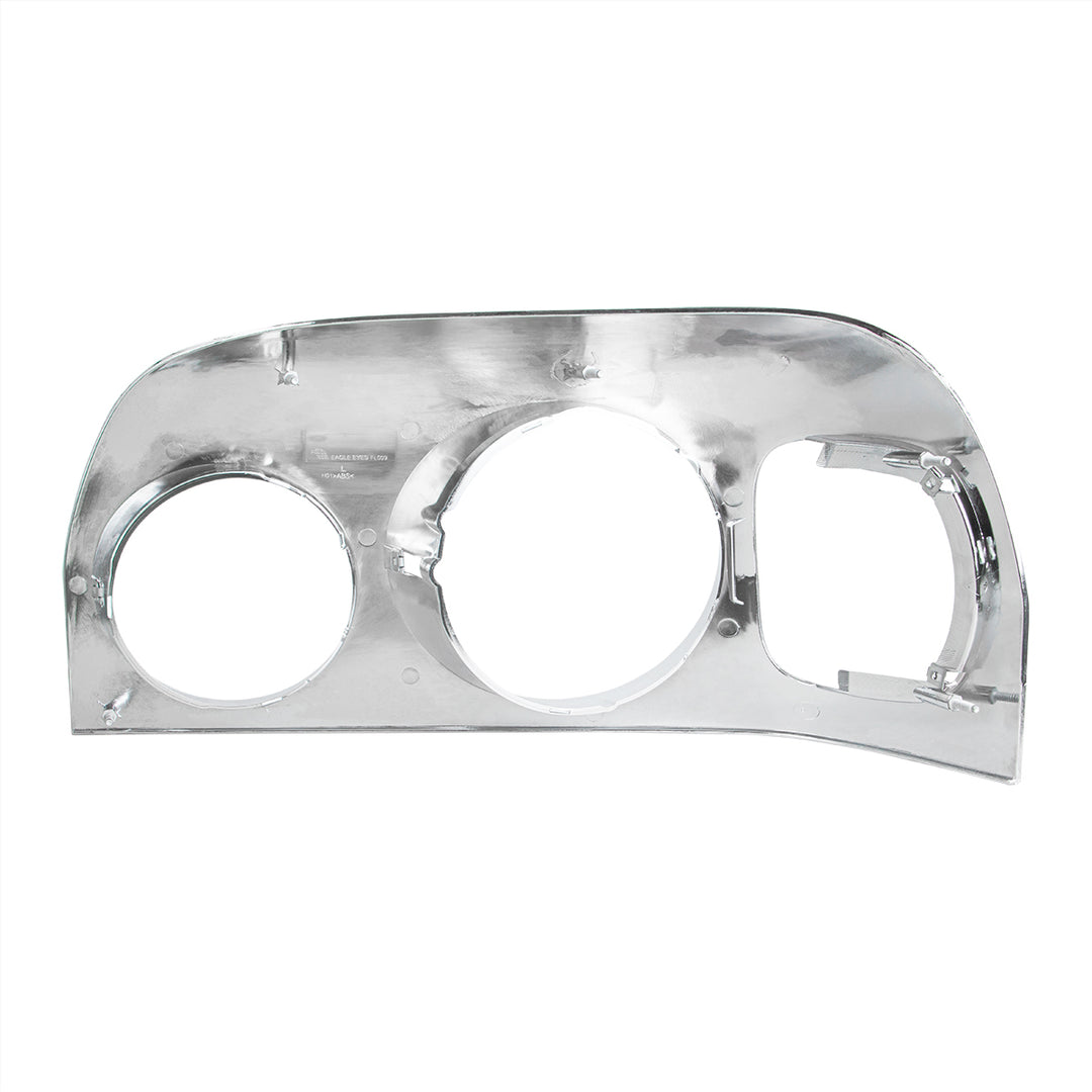 Chrome Headlight Bezel For 1996-2004 Freightliner Century - Passenger - Competition Series