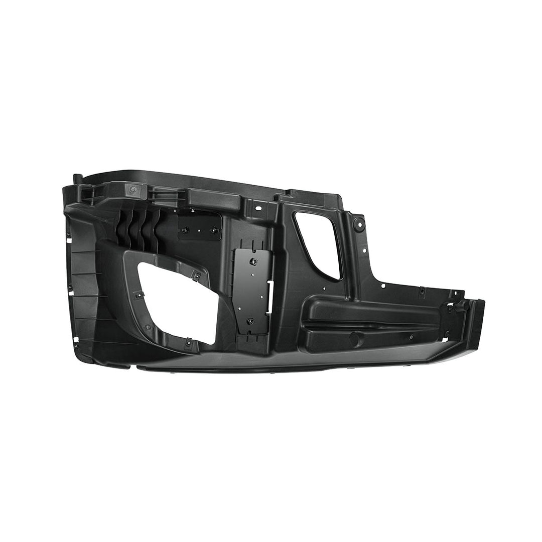 Bumper Reinforcement With Fog Light &amp; Wheel Aero Trim Holes For 2018-2024 Freightliner Cascadia - Passenger