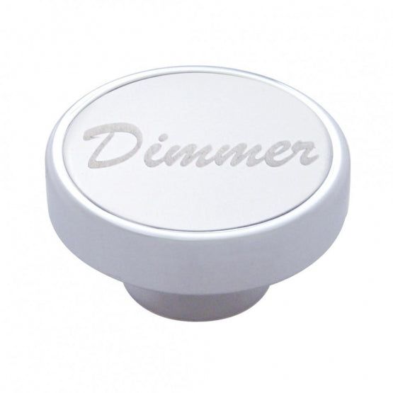 "Dimmer" Dash Knob With Stainless Plaque