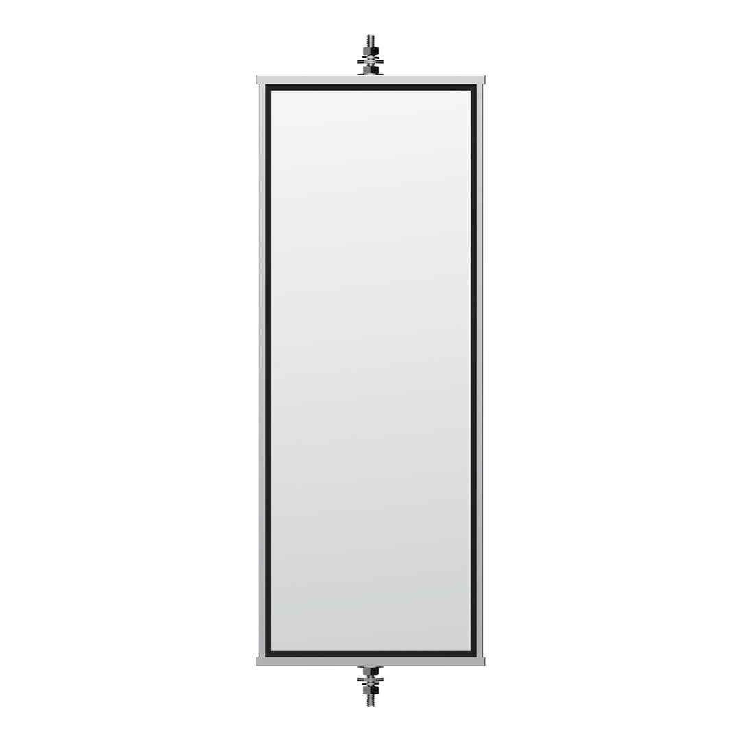6" x 16" 430 Stainless Steel West Coast Mirror - Non Heated
