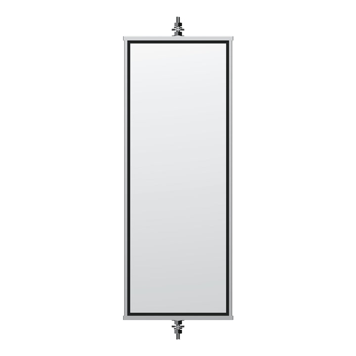 6" x 16" 430 Stainless Steel West Coast Mirror - Non Heated