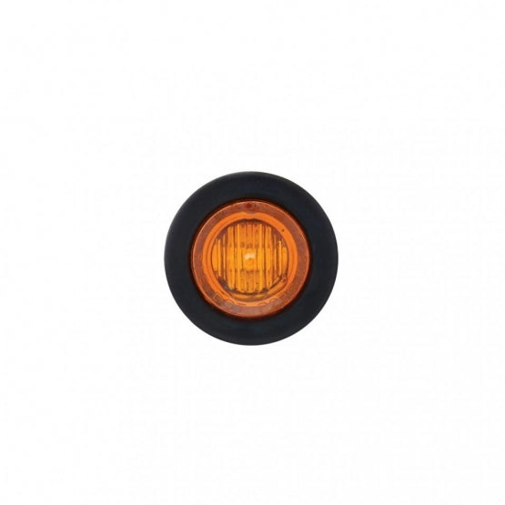 3 LED 3/4" Mini Light (Clearance/Marker) - Amber LED/Amber Lens (Bulk)