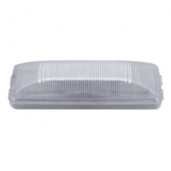 Incandescent Rectangular Fender Mount Utility Light - Clear Lens