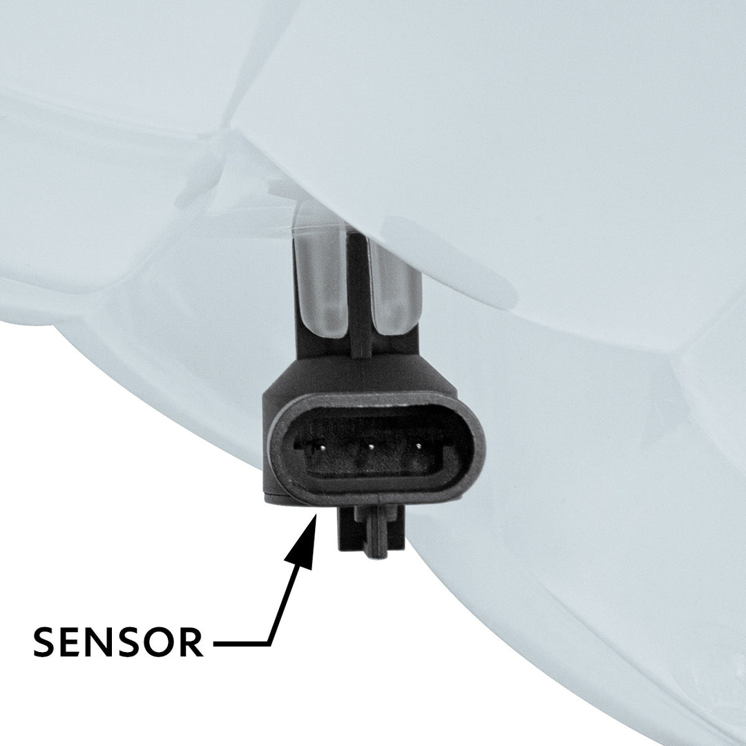 Pressurized Coolant Reservoir &amp; Coolant Level Sensor For 2008-2022 Peterbilt 389 &amp; Kenworth W900