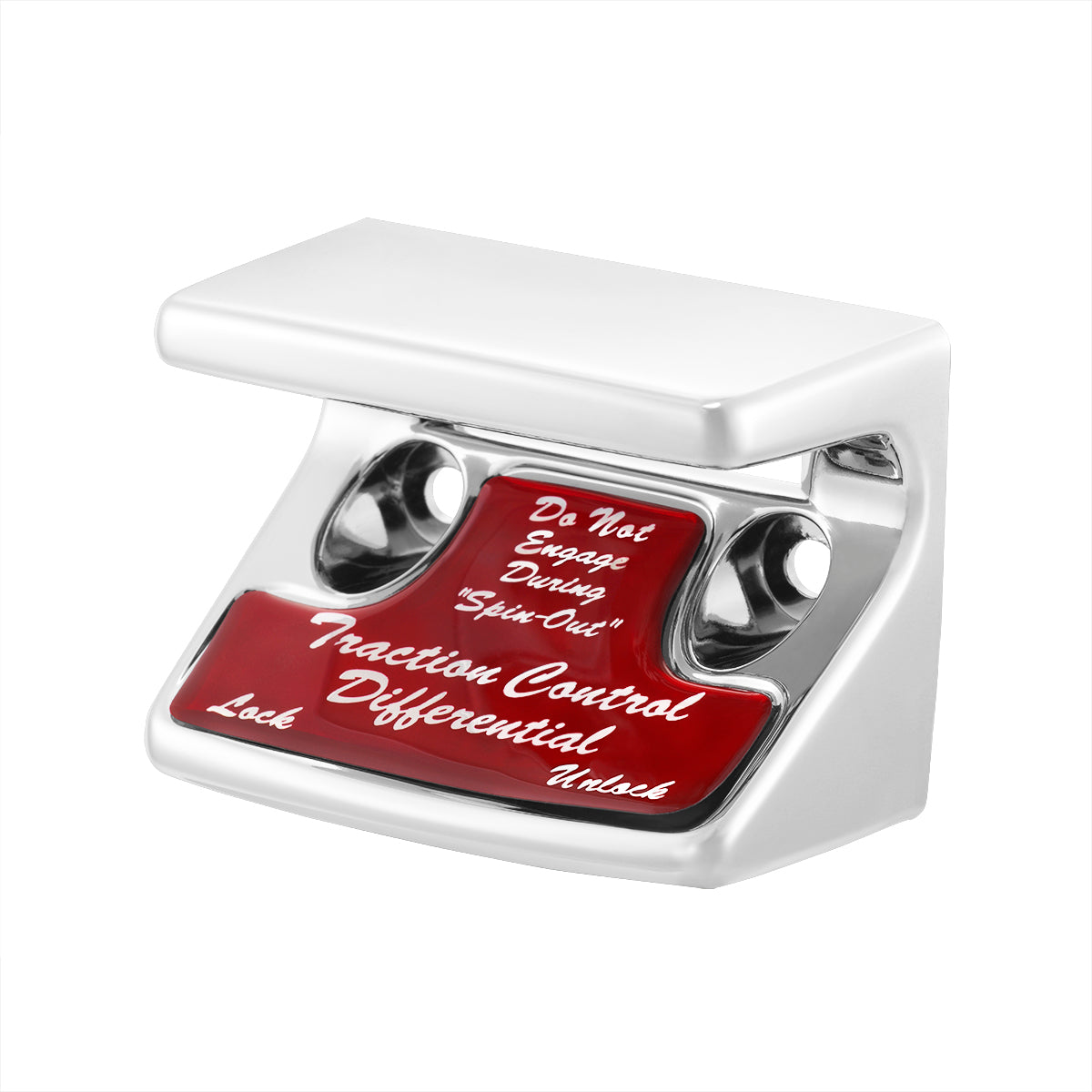 "Traction Control Differential" Switch Guard With Red Sticker