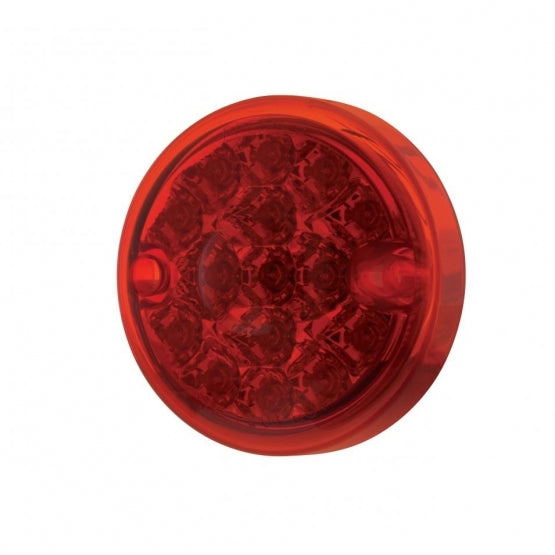 15 LED 3" Reflector Series 3 Light Only for Double Face Housing - Red LED/Red Lens (Bulk)