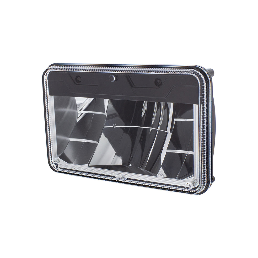 ULTRALIT - High Power LED 4" x 6" High Beam Headlight With Polycarbonate Lens &amp; Housing