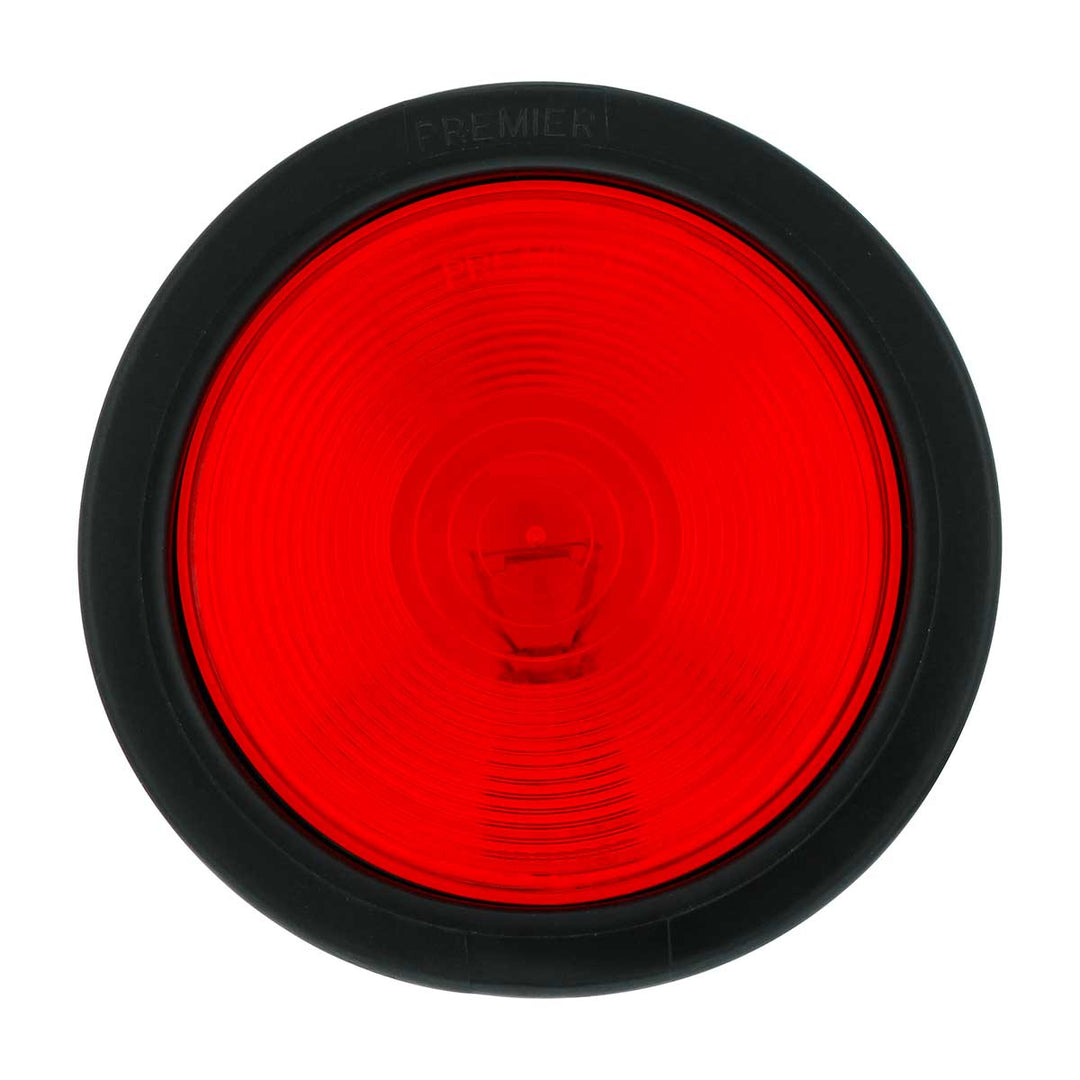4" Round Light Kit (Stop, Turn &amp; Tail) - Red Lens