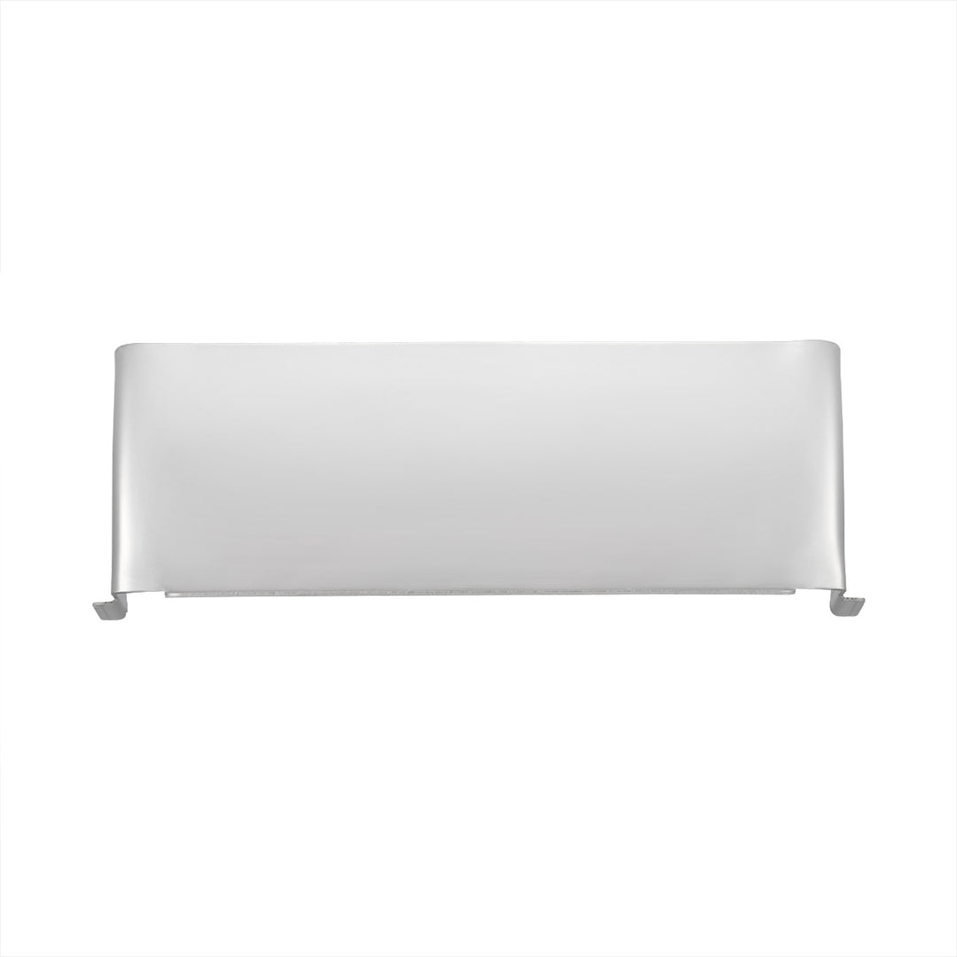 Stainless Steel Visor For 4" x 6" Rectangular Headlight, Curved Top Style