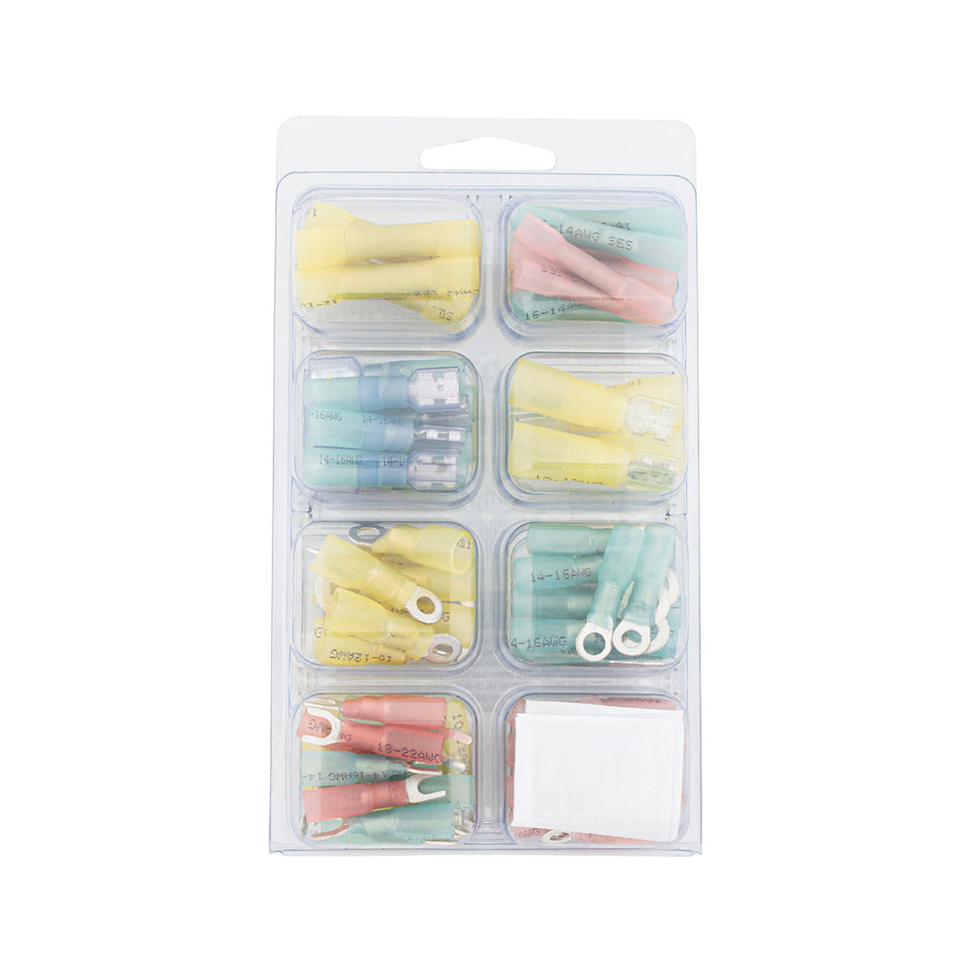 Crimp Seal Heat Shrink Terminal Kit (75-Pack)