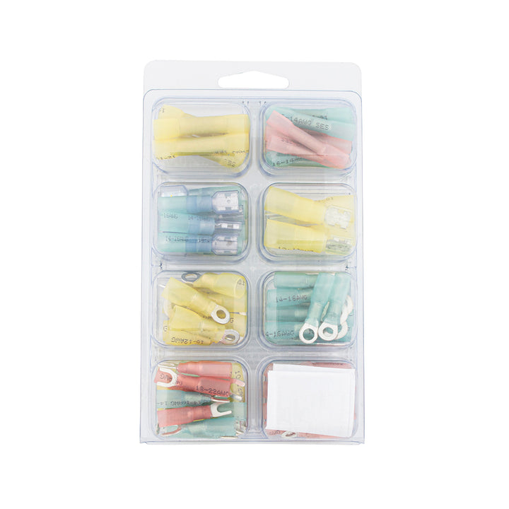 Crimp Seal Heat Shrink Terminal Kit (75-Pack)