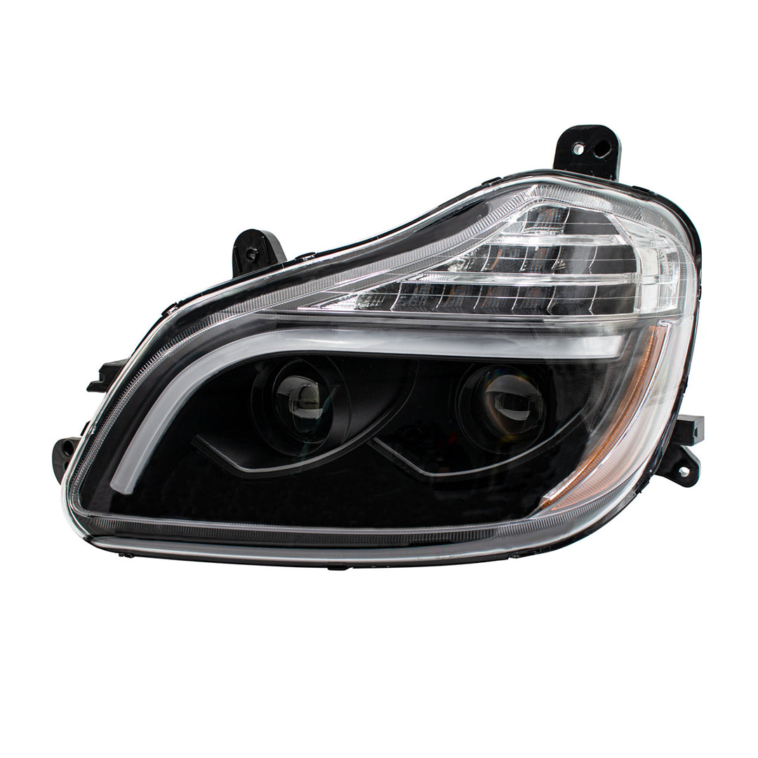 Blackout 8 LED Projection Headlight For 2013-2021 Kenworth T680 - Driver