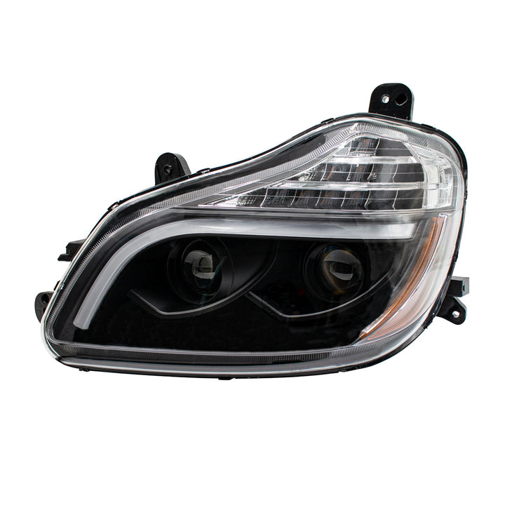 Blackout 8 LED Projection Headlight For 2013-2021 Kenworth T680 - Driver
