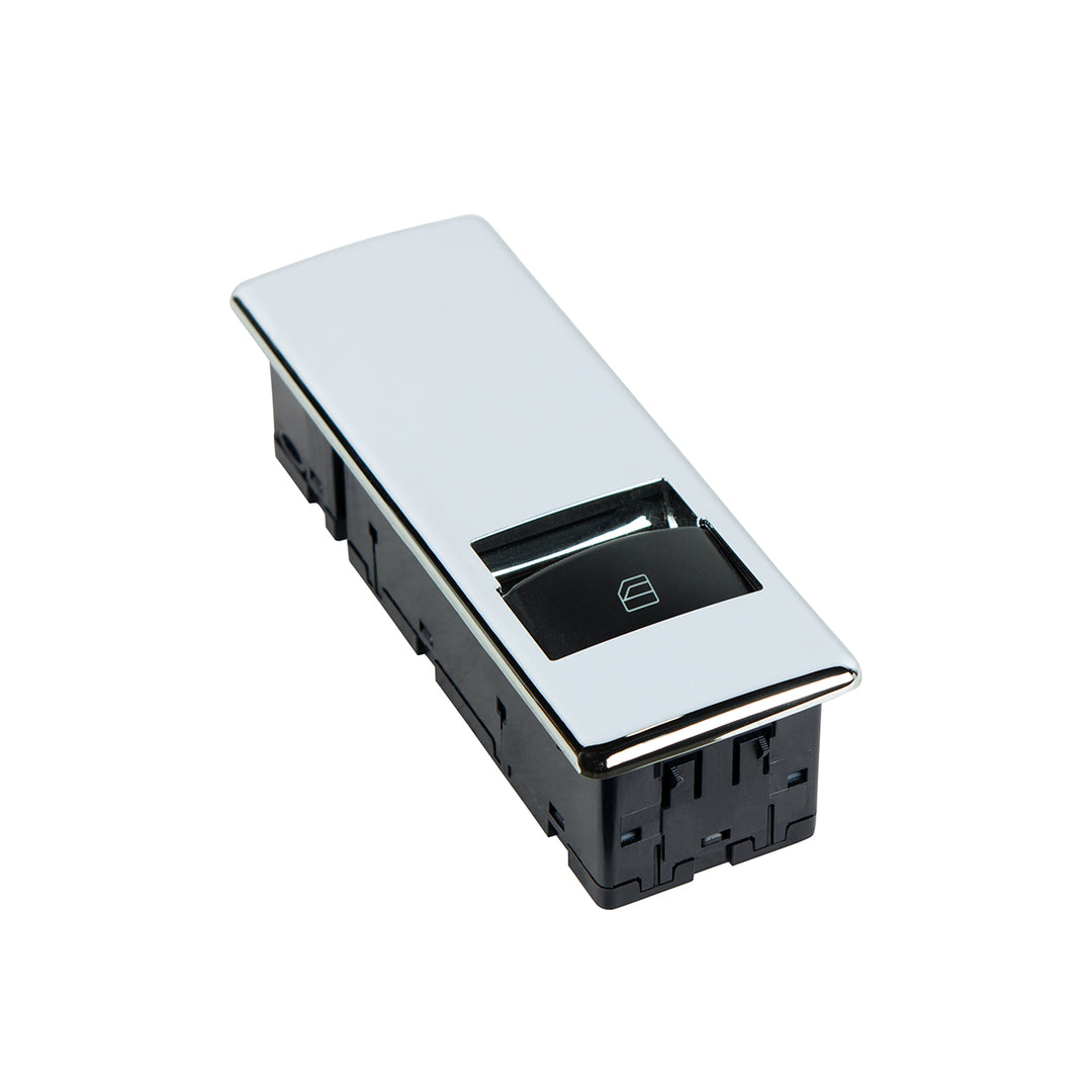 Chrome Door Switch Cover With Power Windows For 2018-2025 Freightliner Cascadia - Passenger