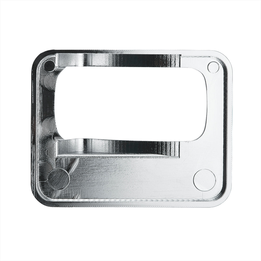 Chrome Plastic Rocker Switch Cover With Stainless Plaque For Peterbilt - Fifth Wheel