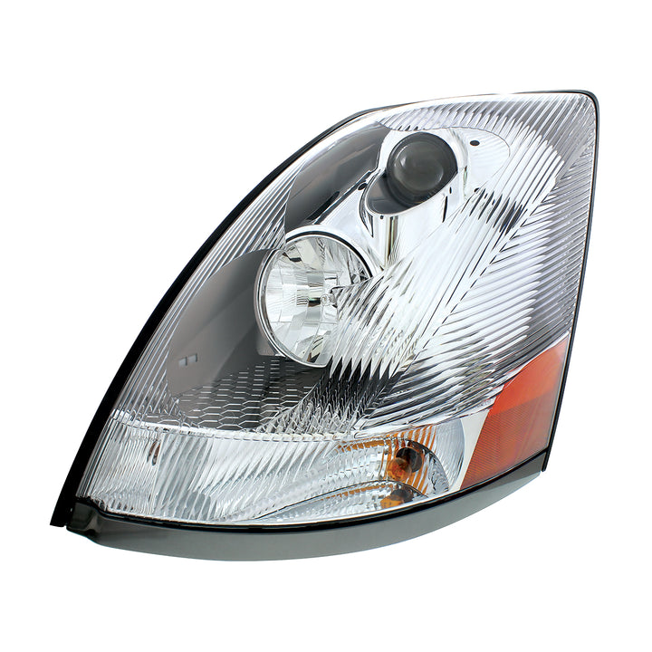 Chrome Headlight For 2003-2017 Volvo VN - Driver - Competition Series