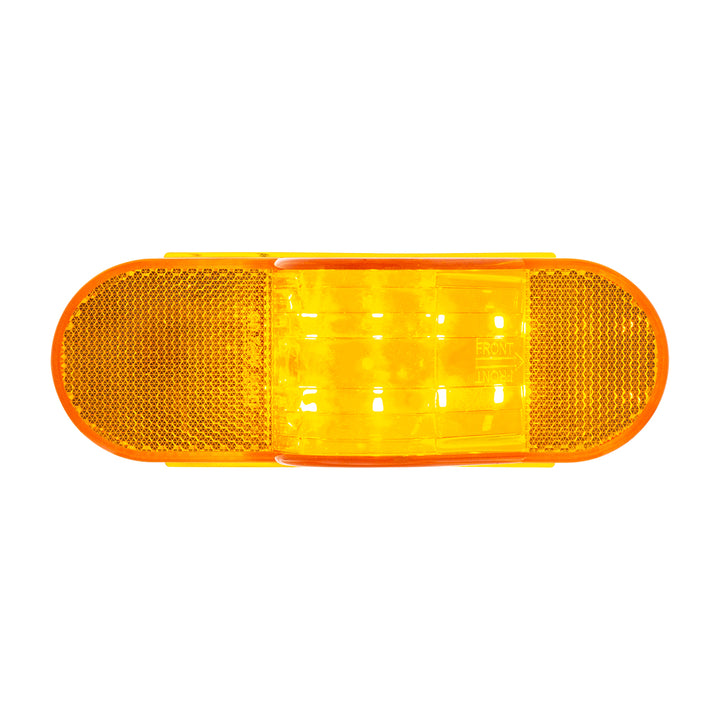 8 LED Mid - Trailer Turn Signal Light - Amber LED/Amber Lens (Card)