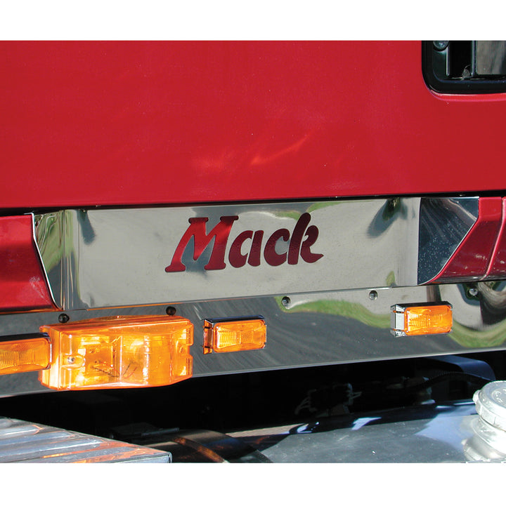 Stainless Upper Scuff Panel With Logo For Mack CH/CL