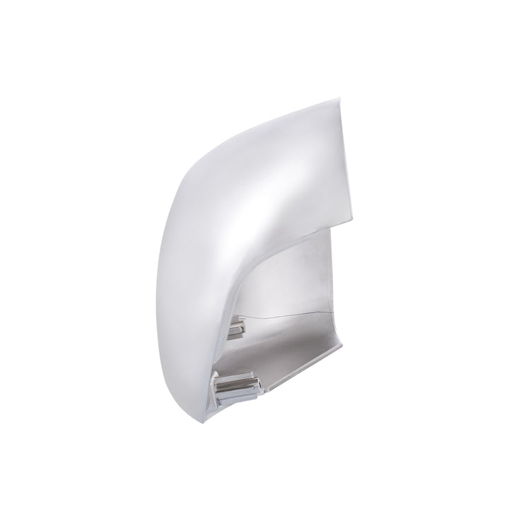 Chrome Plastic Hood Mirror Cover For 2018-2025 Freightliner Cascadia - Driver