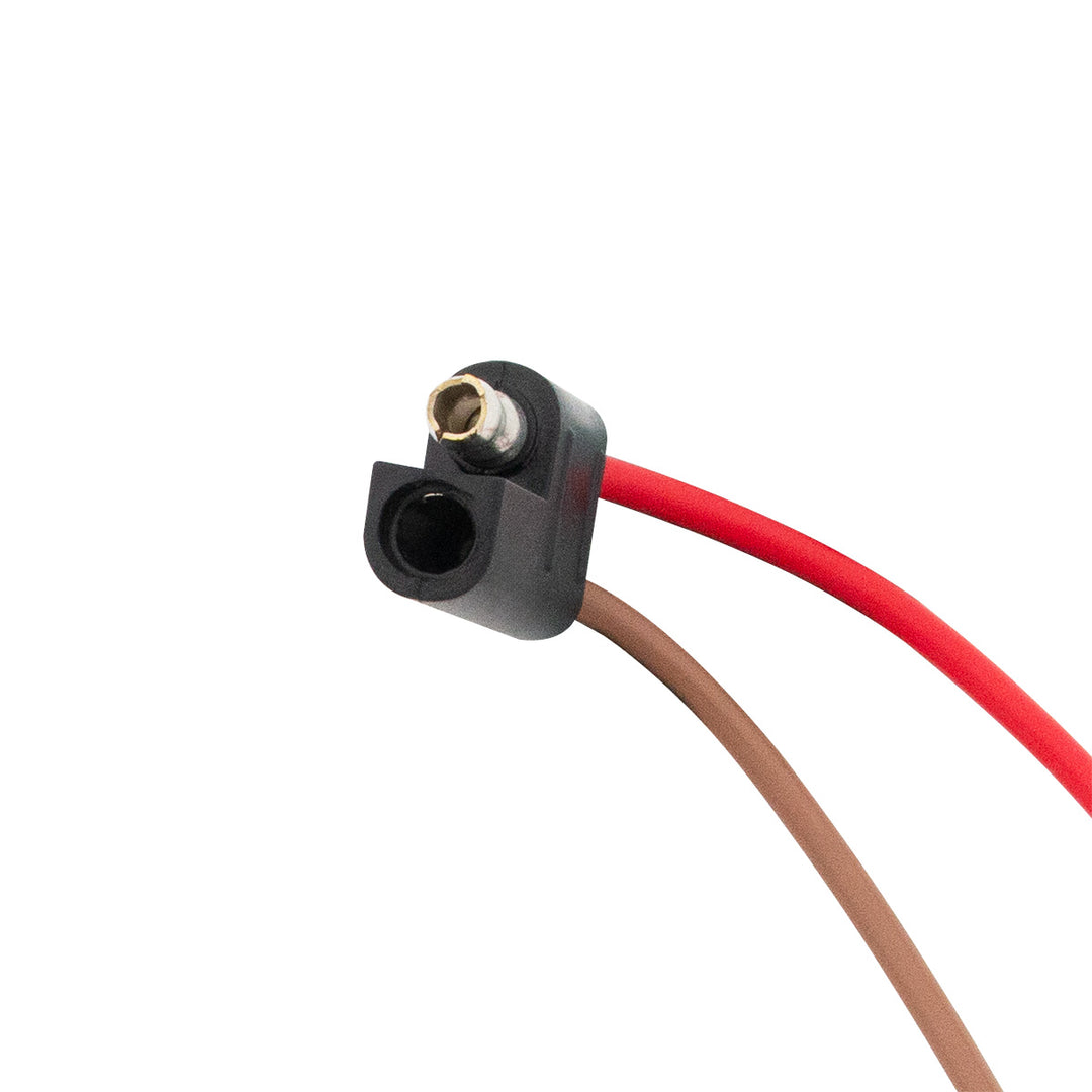 2 - Way Flat Molded FM &amp; 2 - Way Flat Molded M Trailer Connectors w/ Polarized Plugs, 1 Pc.