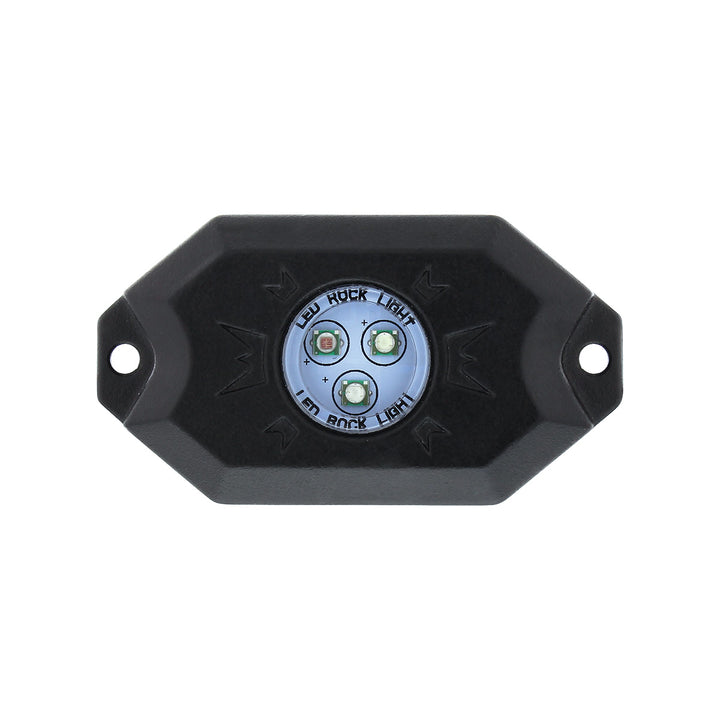 RGB Multi - Color 500 Lumen LED Rock Light 4 - Piece Kit