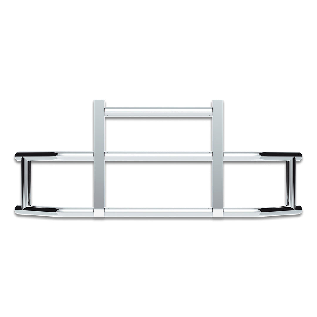 HighwayShield I25 R-304 Stainless Steel Grille Guard &amp; Bracket Kit For 2008-2017 Freightliner Cascadia