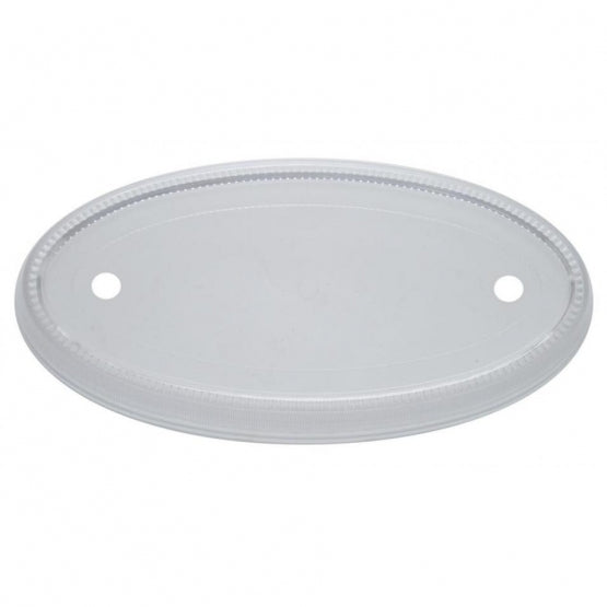 Large Peterbilt Emblem Lens - Clear