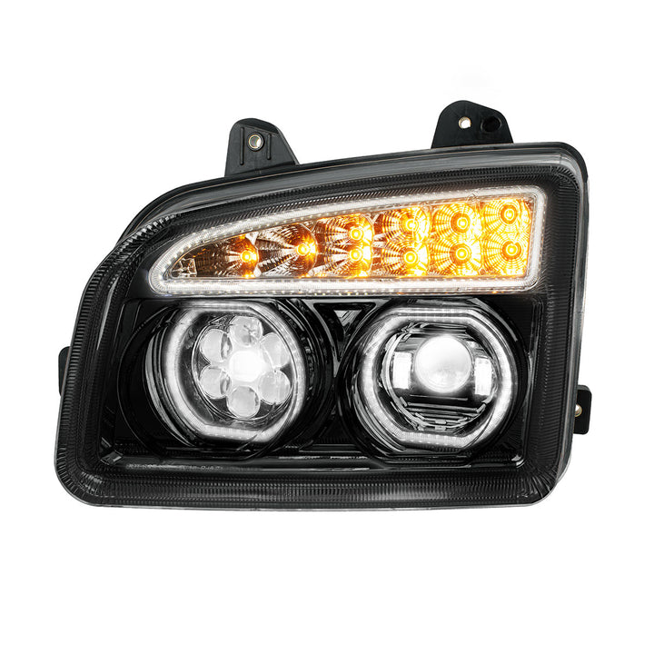 Blackout 11 LED Headlight For 2015-2024 Kenworth T880 - Driver